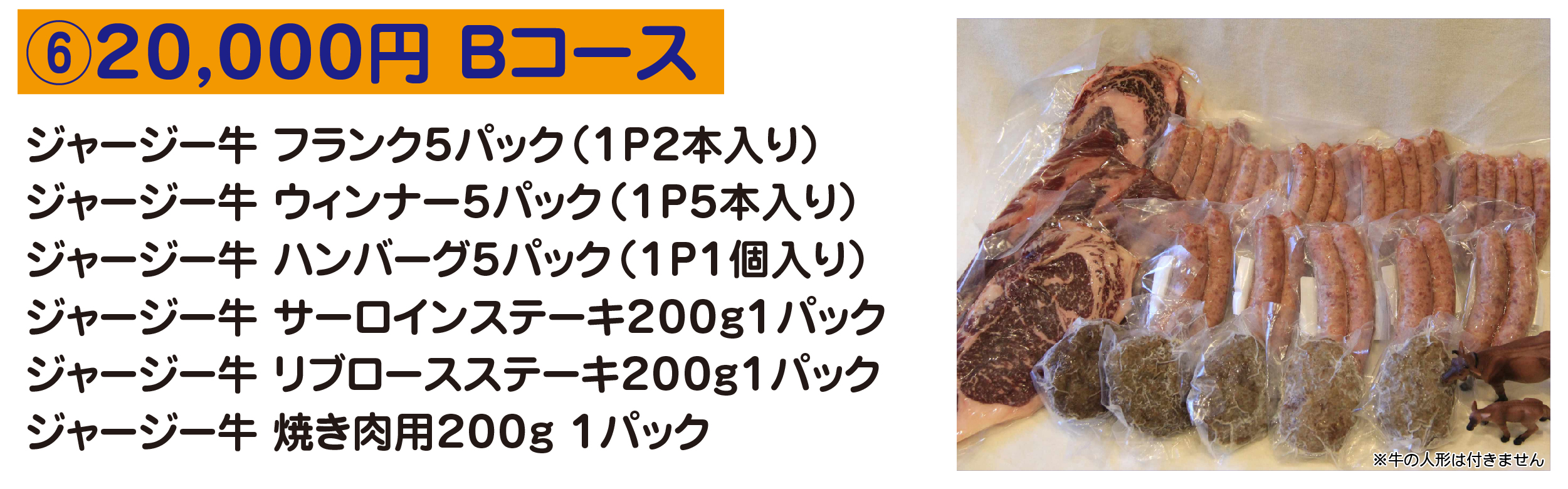 20,000円 Bコース